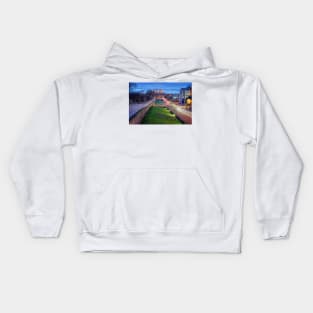 York City Wall & Minster at Night Kids Hoodie